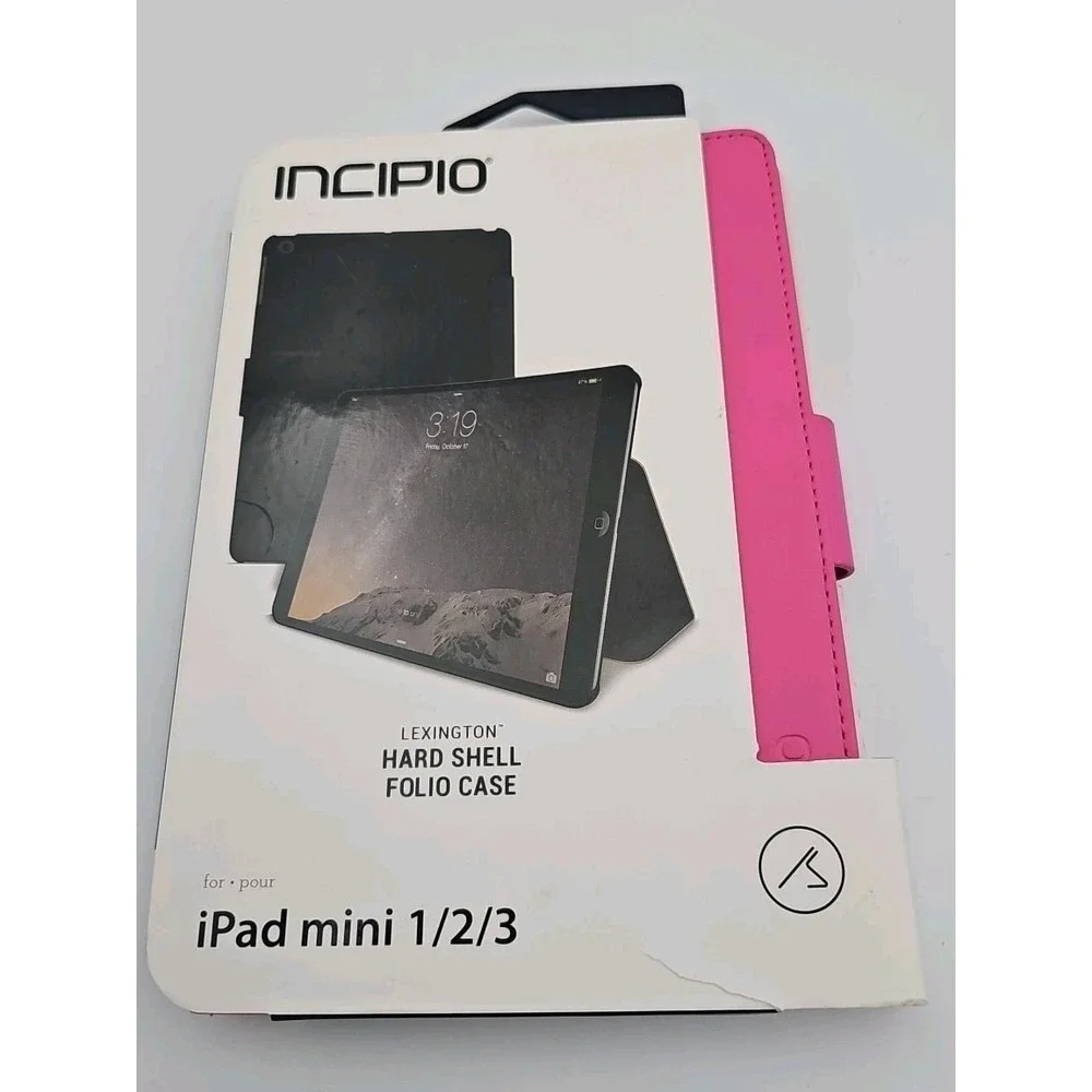 Incipio Lexington Hard Shell Folio Case Apple iPad Mini 1/Mini 2/Mini 3 - Pink